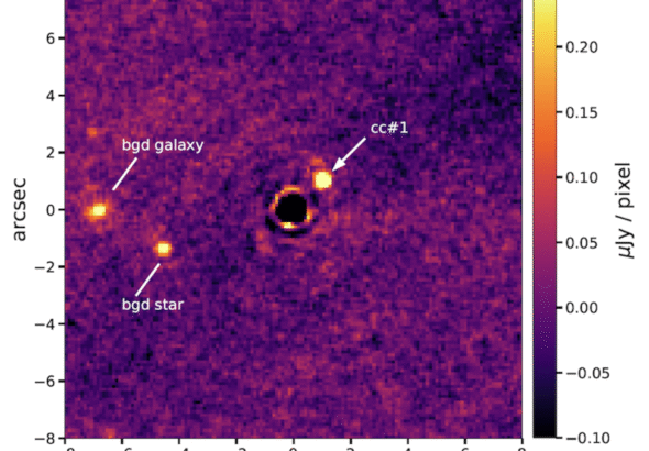 For first time, Webb telescope discovers an alien planet.