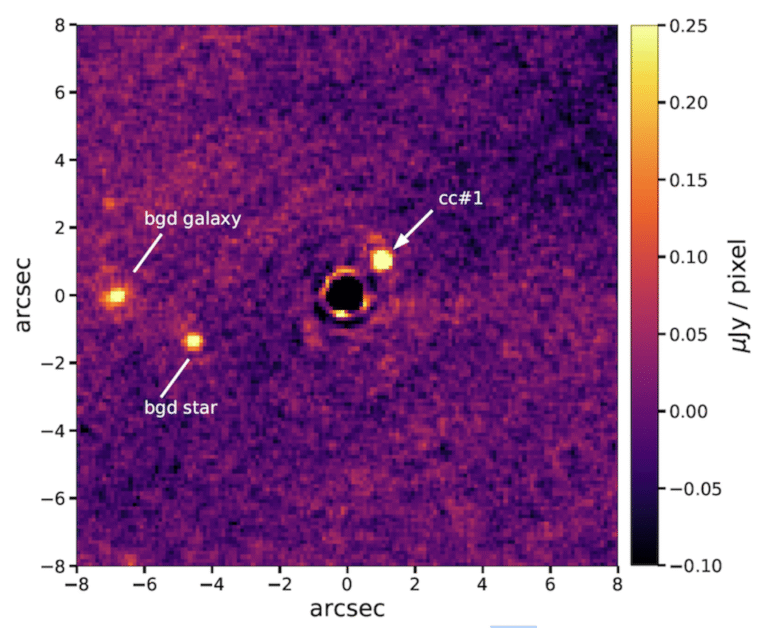 For first time, Webb telescope discovers an alien planet.